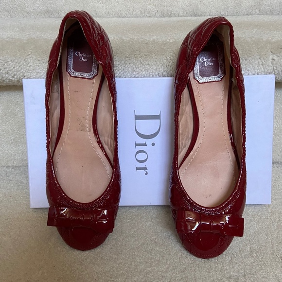 authentic dior ballerinas / flats - Picture 2 of 15